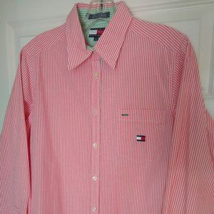 Tommy Hilfiger Long-Sleeve Cotton Oxford Shirt